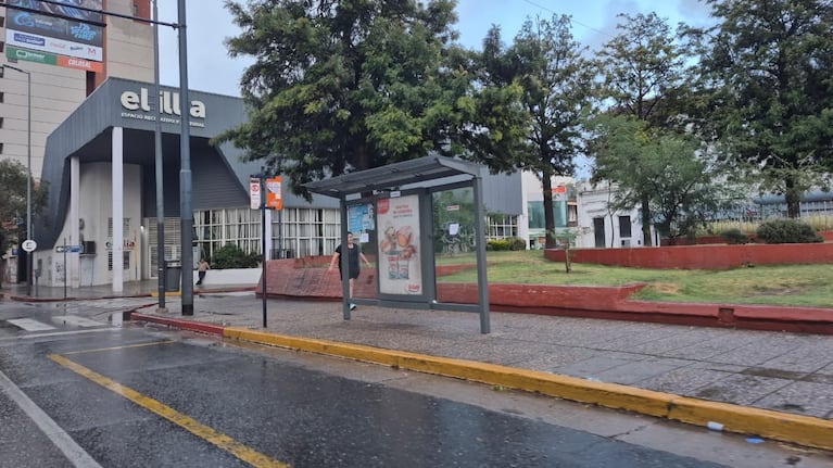 El transporte urbano no circula en la capital.