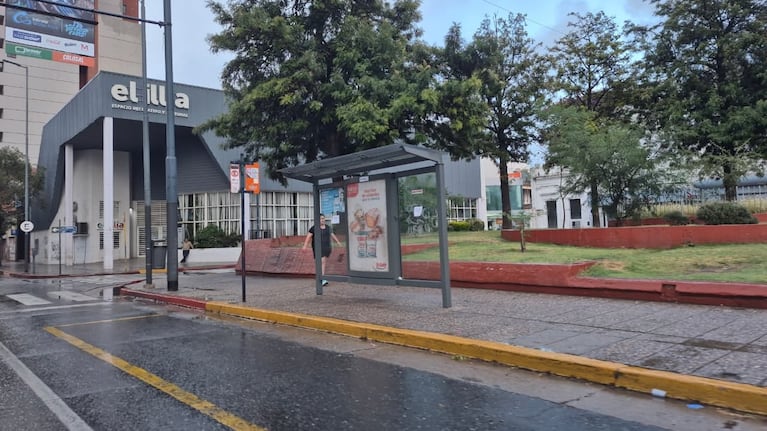 El transporte urbano no circula en la capital.