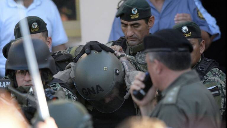 El traslado de Martín Lanatta