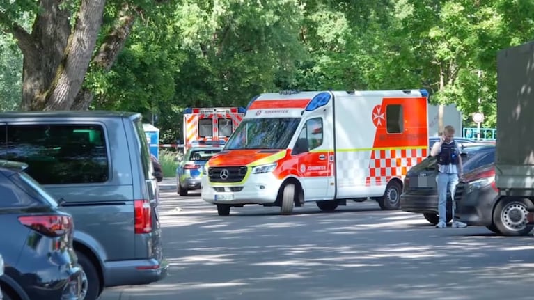 El tremendo accidente ocurrió en Alemania.