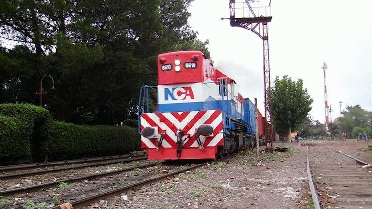 El tren del hecho pertenece al Nuevo Central Argentino (imagen ilustrativa).