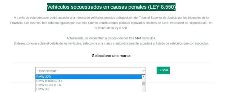 El Tribunal Superior confirmó que entregó a la Legislatura el auto con patente adulterada en 2019