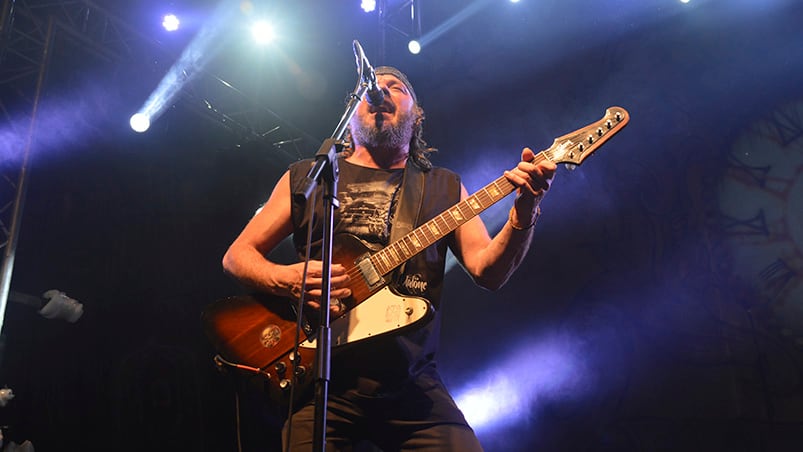 El trío de Mataderos hizo temblar la Plaza de la Música. Foto: Lucho Casalla.