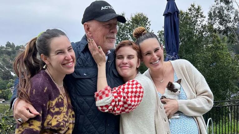 El triste mensaje de una de las hijas de Bruce Willis por el Día del Padre: “Profundo dolor”
