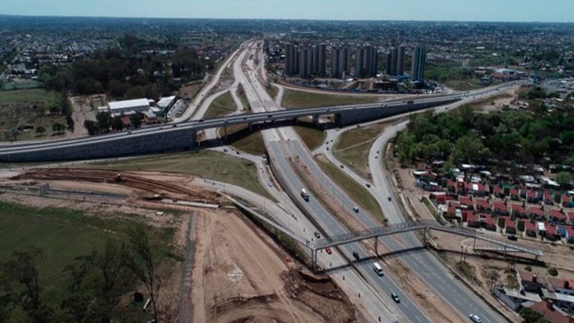 El Tropezón, visto desde el aire. Foto: Gobierno de Córdoba.