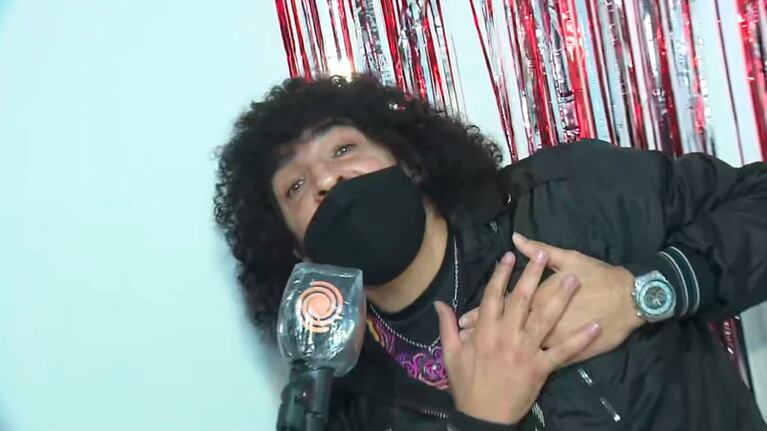 El Turco agradeció a sus fans por el amor recibido en estos días.
