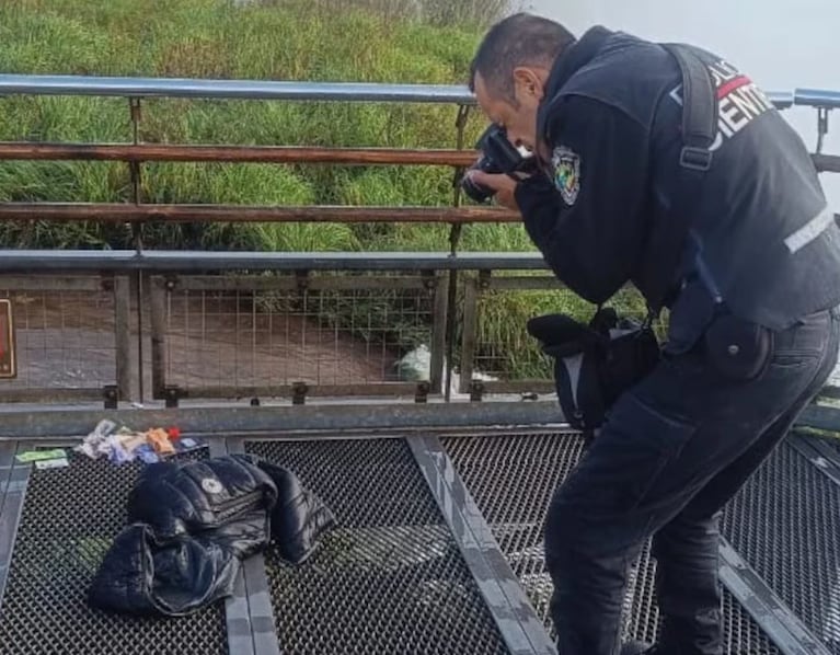 El turista está desaparecido desde el domingo.