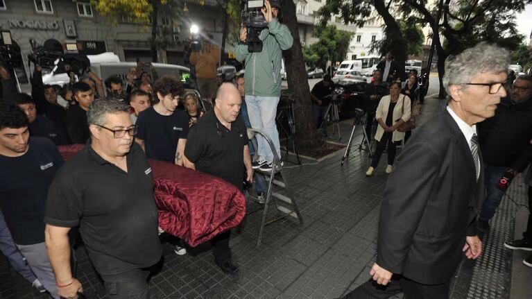 El último adiós a Luis Brandoni (Foto: Movilpress)