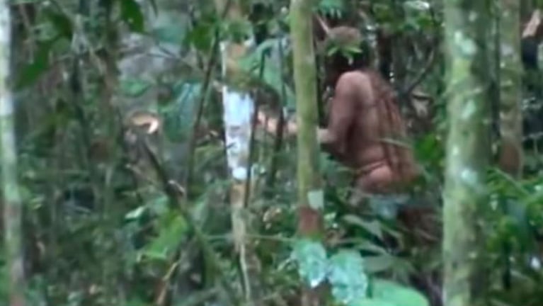 El "último de la tribu", hallado en el Amazonas.