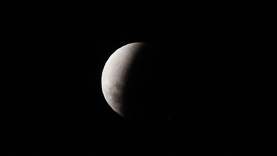 El último fenómeno astronómico del 2021. Foto: Lucio Casalla/El Doce