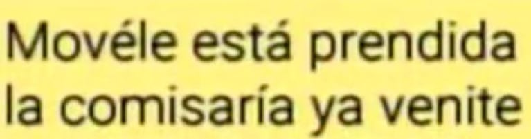 El último mensaje de uno de los presos muertos en Pergamino