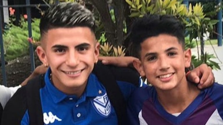 El último posteo del futbolista de Vélez que murió a los 14 años (Foto: Instagram).