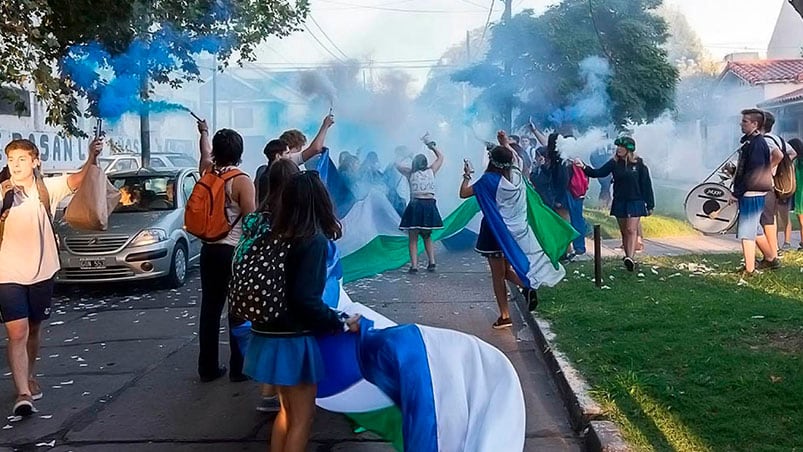 El UPD se volvió una tradición entre los estudiantes del último año del secundario (Foto: TN)