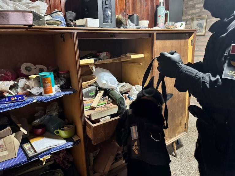 El utilero vendía droga en Almafuerte.