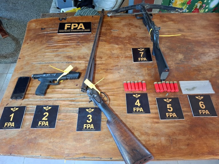 El utilero vendía droga en Almafuerte.