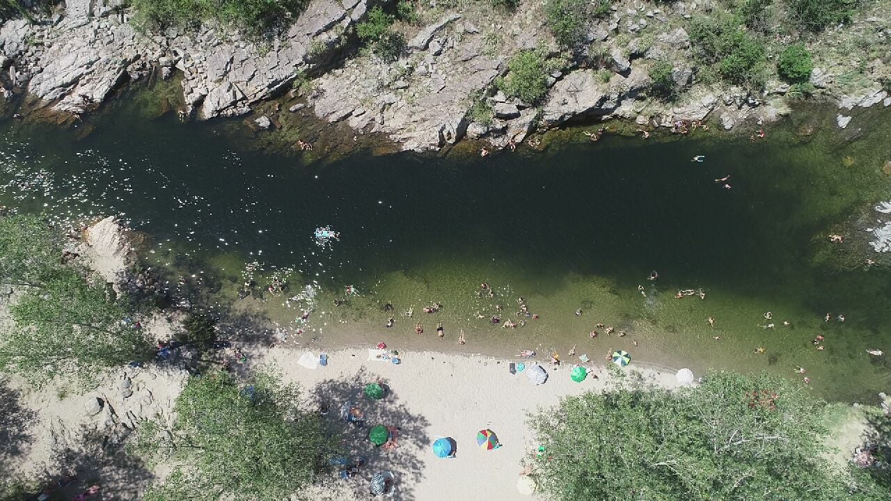 El Valle de Calamuchita tiene lugares hermosos para disfrutar en verano.