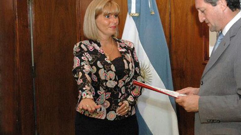 El vehículo fue encontrado en el estacionamiento del Hospital Privado.