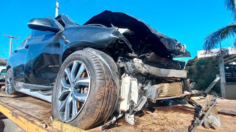 El vehículo que manejaba Oscar González fue analizado en Córdoba.