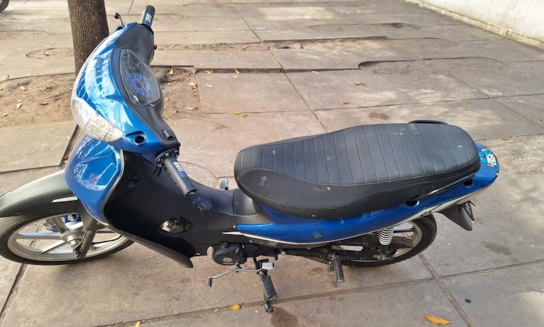 El vehículo secuestrado en el procedimiento en barrio Acosta.