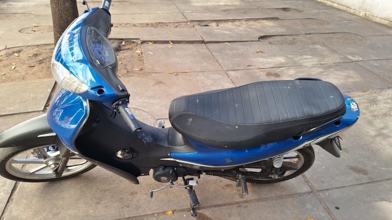 El vehículo secuestrado en el procedimiento en barrio Acosta.