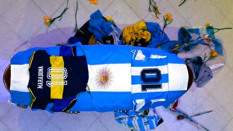 El velorio de Diego Maradona se realizó en la Casa Rosada.