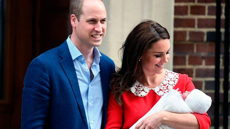 El vestido rojo de Katte Middleton.