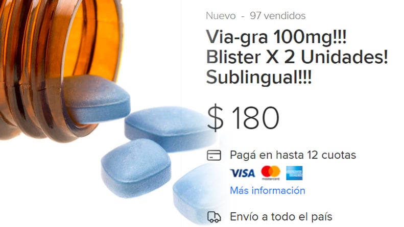 El viagra se consigue como si fuera de venta libre.