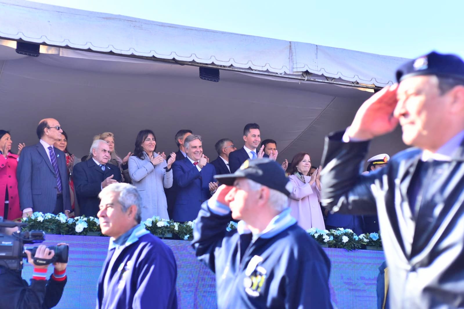 El vicegobernador Manuel Calvo estuvo al frente del acto.