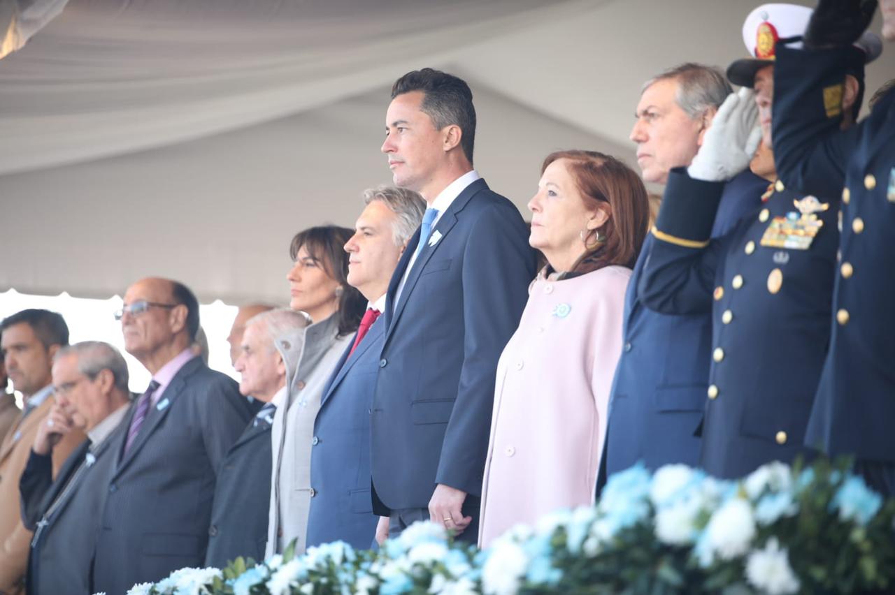 El vicegobernador Manuel Calvo estuvo al frente del acto.