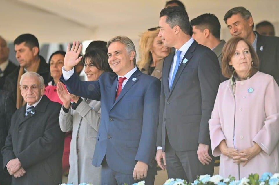 El vicegobernador Manuel Calvo estuvo al frente del acto.