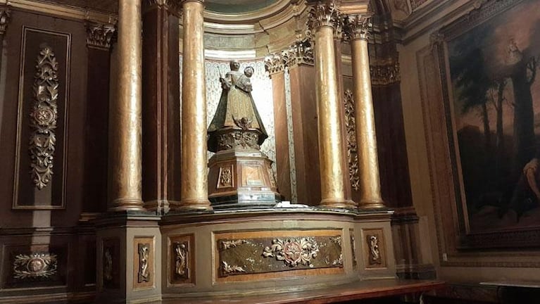 El video del robo de la corona en la Catedral de Córdoba