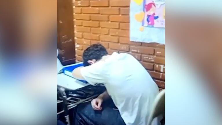El video salió a la luz tras la balacera.
