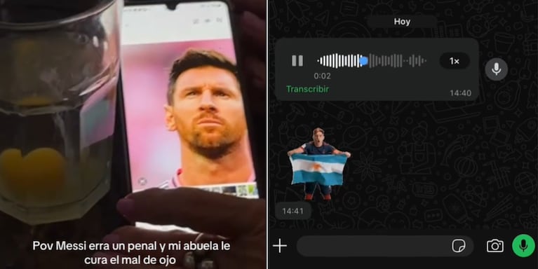 El video se viralizó después del partido ante Austria.