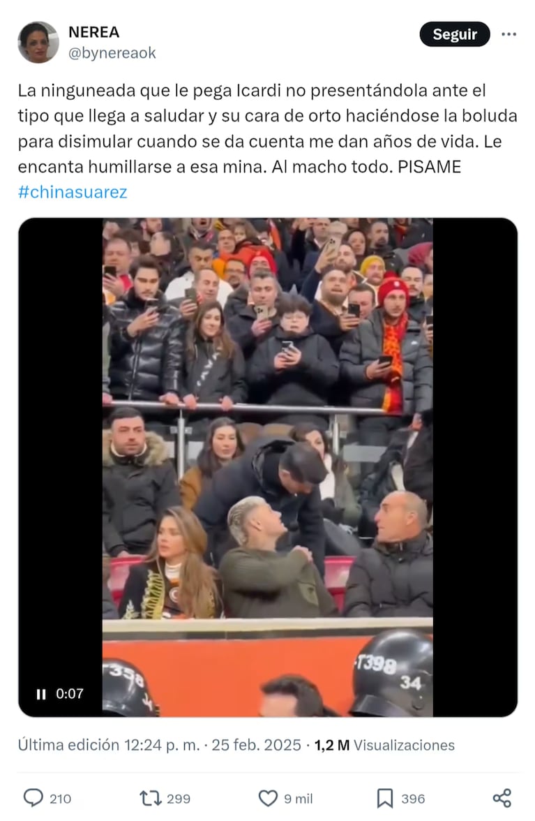 El video se viralizó en las redes y la gente opinó al respecto. (Foto: X/@bynereaok)