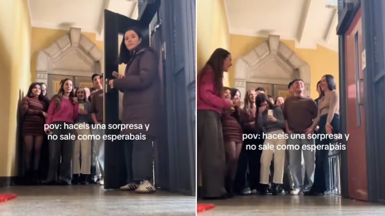 El video se volvió viral en TikTok.
