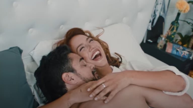 El videoclip que grabaron juntos. (Fuente: Captura YouTube/flor Vigna)