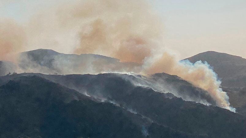 El viento dará un respiro a la situación de incendios en el territorio. 