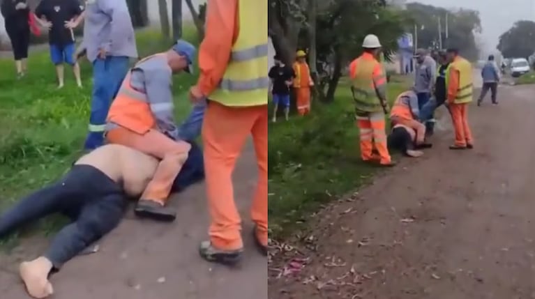 El violento episodio tuvo lugar en Merlo, Buenos Aires.