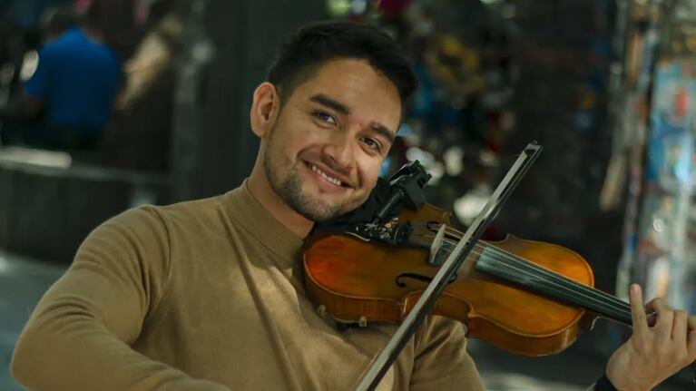 El violinista cordobes, conversó con Noticiero Doce sobre su experiencia en la televisión