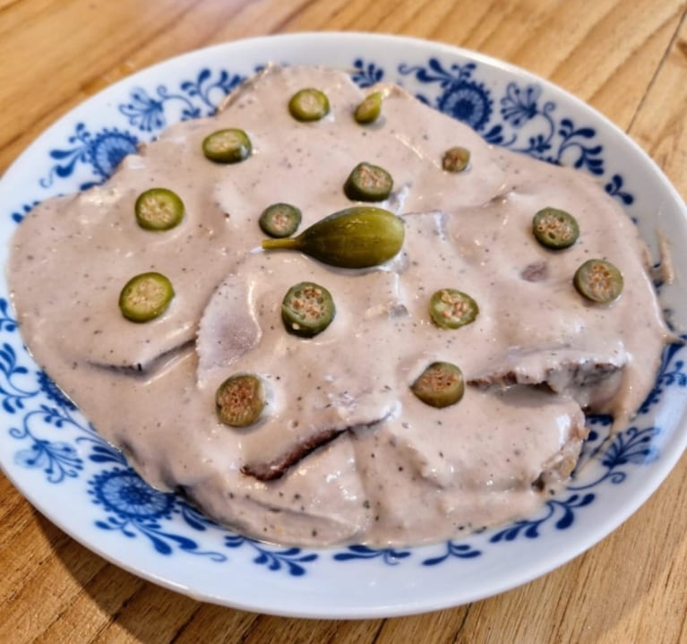 El vitel de Battaglino, una delicia.