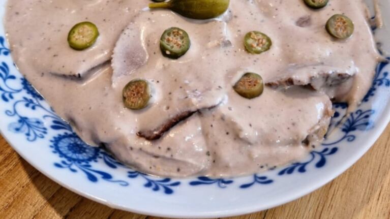 El vitel de Battaglino, una delicia.