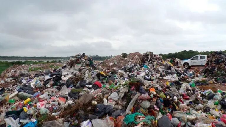 El Volcadero, el basural donde murió el niño en Entre Ríos.