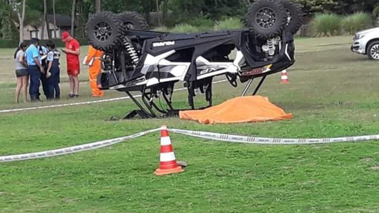 El vuelco fue fatal para la mujer y las otras tres personas salieron ilesas.
