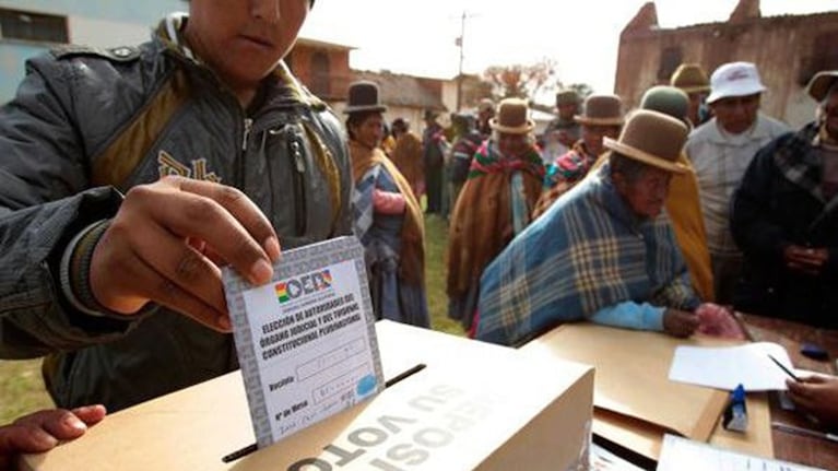 Elecciones en Bolivia