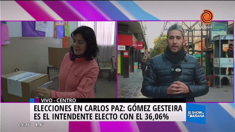 Elecciones en Carlos Paz: Ganó el oficialismo