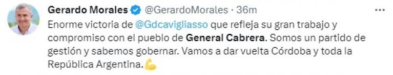 Elecciones en General Cabrera: amplia victoria de Juntos por el Cambio