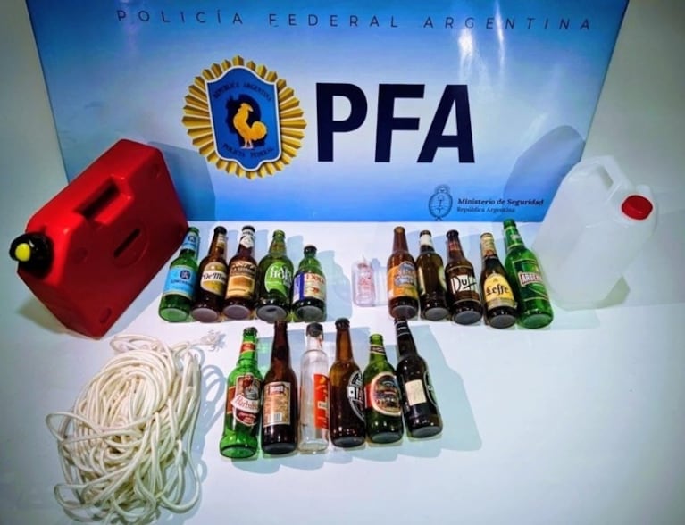 Elementos secuestrados.