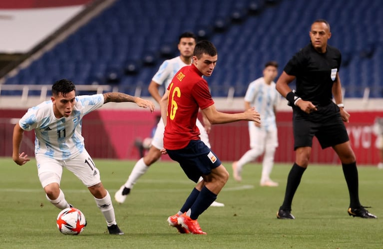 Elfath dirigió a Argentina Sub 23 en los Juegos Olímpicos de Tokio 2020.