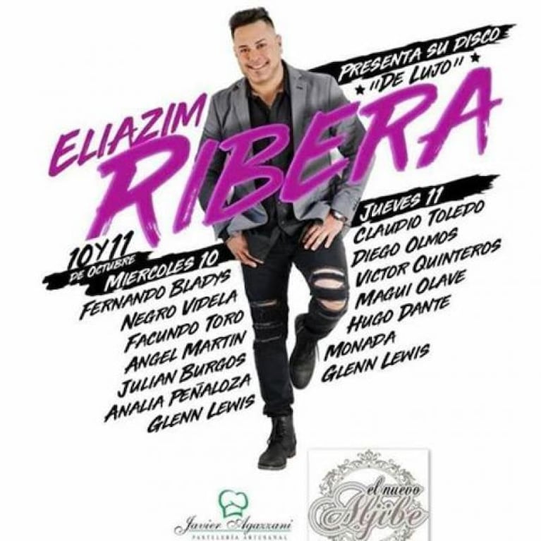 Eliazim Ribera presenta disco con grandes invitados