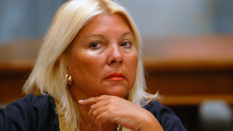 Elisa Carrió, con problemas de salud. 